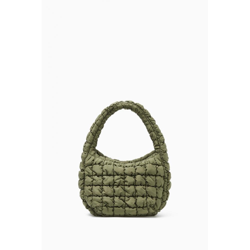 Cloud Puff Mini Quilted Bag | SAAHEL
