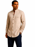 SAAHEL Sculpted Linen Shirt