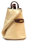 Ochre Structured Bucket Bag | SAAHEL
