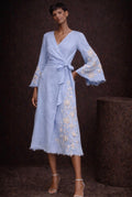 Wandering Horizon Wrap Dress