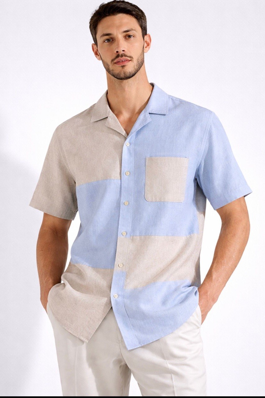 Horizon Patchwork Shirt