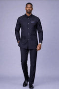 Midnight Stitch Suit