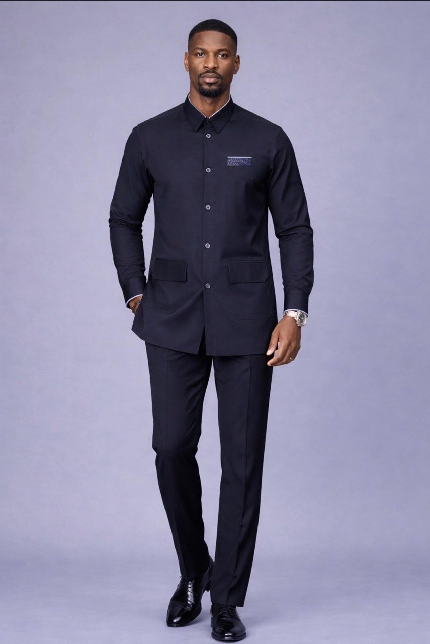 Midnight Stitch Suit