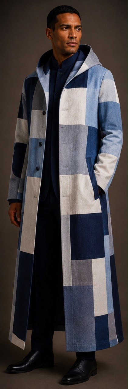 SAAHEL Nomade Linen Coat