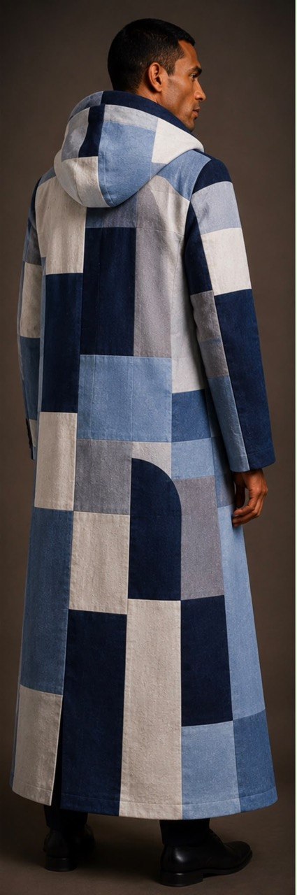 SAAHEL Nomade Linen Coat