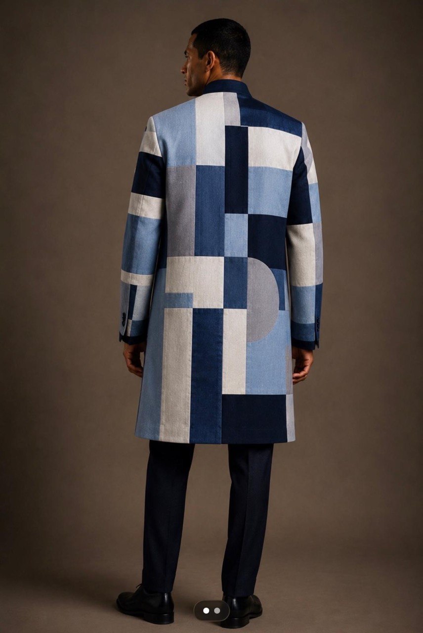 SAAHEL Architectural Linen Coat