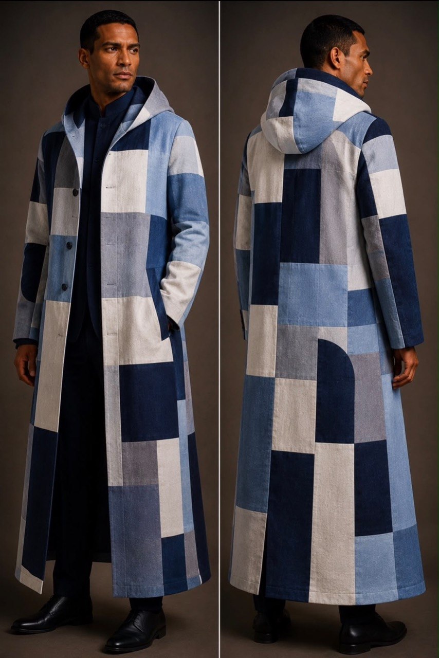 SAAHEL Nomade Linen Coat
