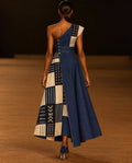 KAYA Indigo Asymmetrical Dress