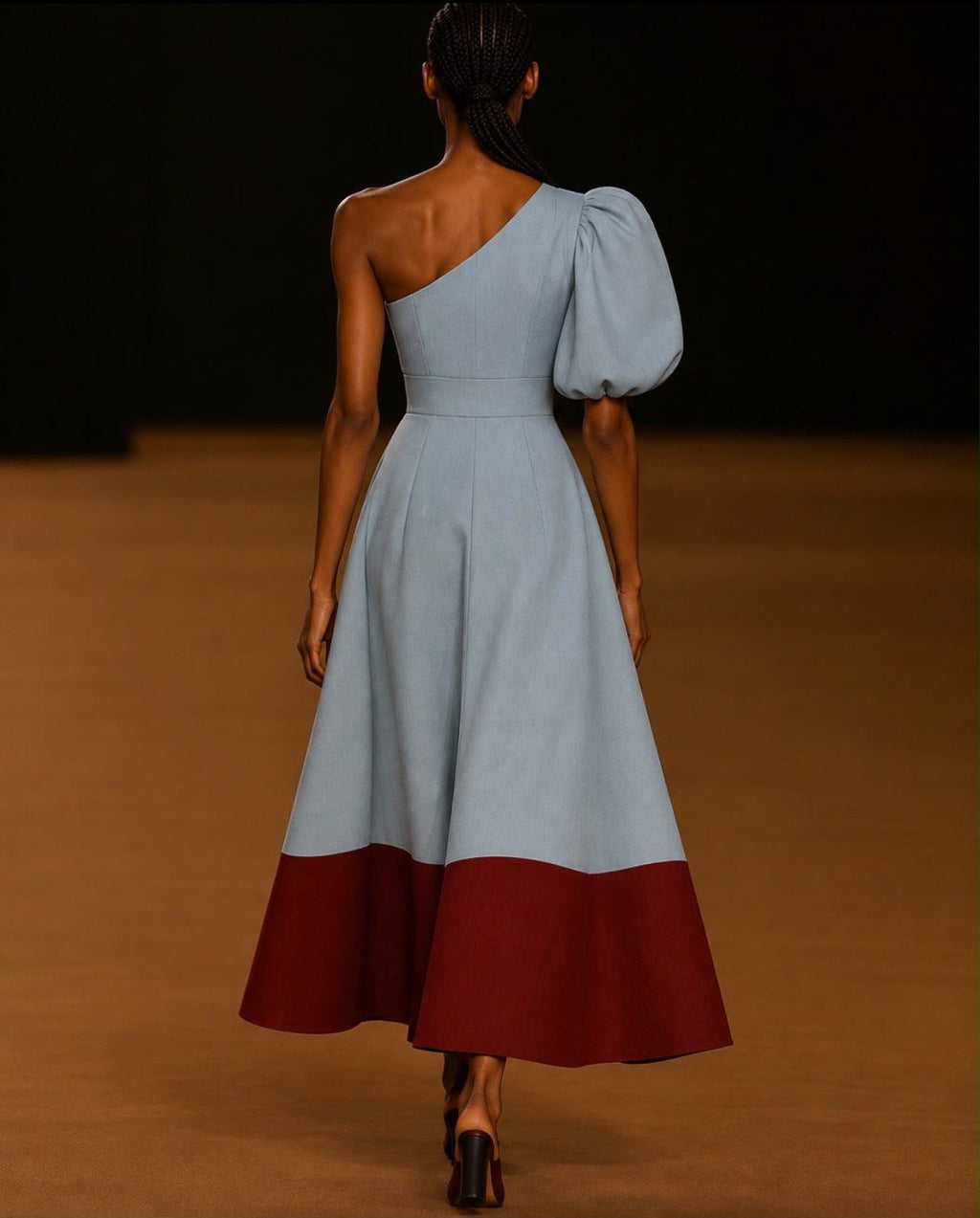 AZURÉ One-Shoulder Dress