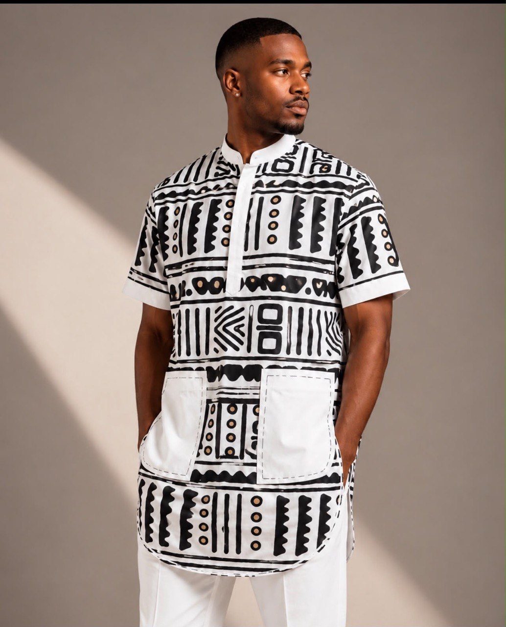 TAMBERMA Graphic Tunic
